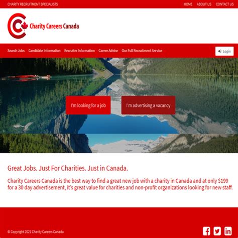 charity jobs canada